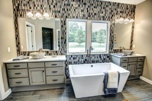 custom bathroom cabinets