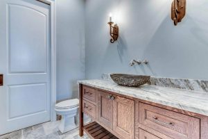 custom bathroom cabinets