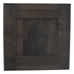 dark brown matte flat panel