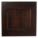 dark oak flat panel