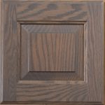 oak sand brown raised panel
