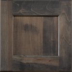 light brown/dark brown oak flat panel