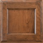 medium brown oak flat panel