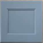 darkish blue oak flat panel