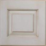 cream square raised panel