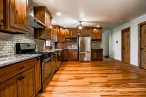 custom made kitchen in a Delaware, Ohio home