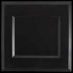 dark black oak panel